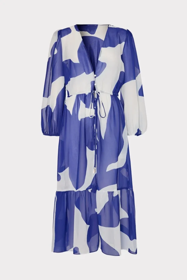 MILLY Cover-Ups-Fiona Grand Foliage Cover-Up